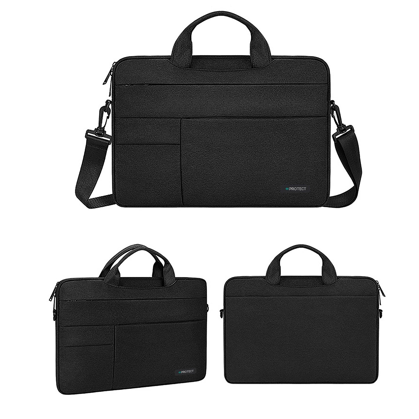 Laptop Bag For 15 Inches Laptops Fits Up to 16 Inches Laptops and Macbooks Water Resistant Premium Quality Fabric Toploader