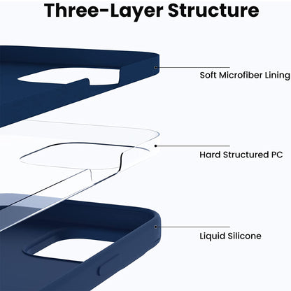 Silicone Magsafe Case for iPhone 14 Pro Max supports Wireless Charging & Premium Quality Design