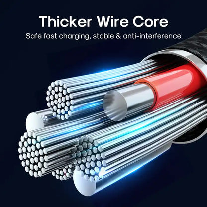 Type C to Lightning 20W PD Charging & Data Cable 1.2 Meter Nylon braided cable