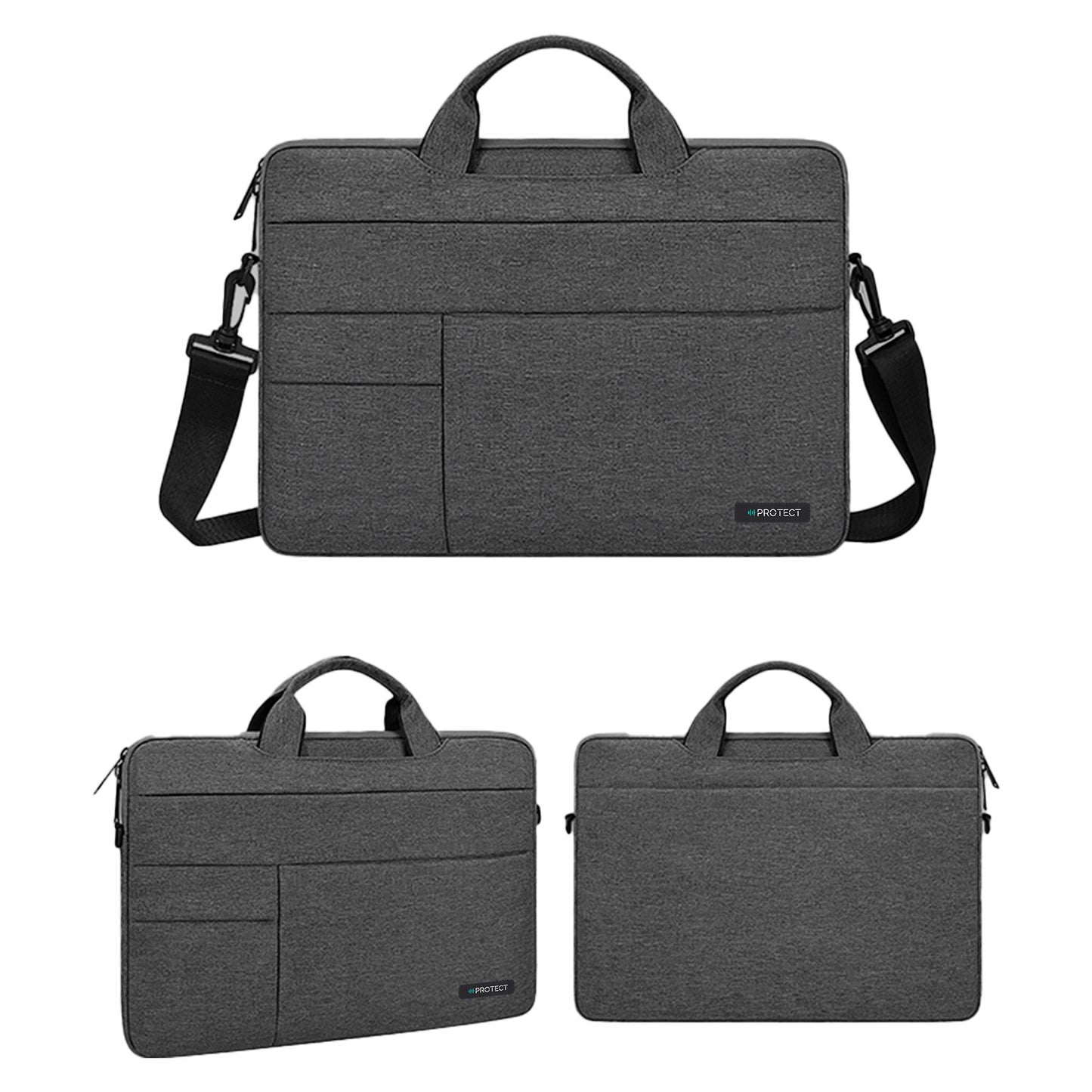 Laptop Bag For 15 Inches Laptops Fits Up to 16 Inches Laptops and Macbooks Water Resistant Premium Quality Fabric Toploader