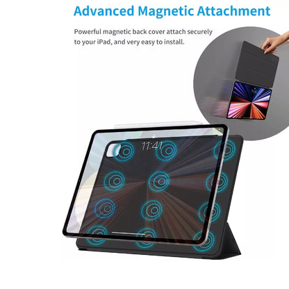 iPad Pro Magnetic Case for 11 Inches iPad Pro with Auto Sleep & Awake, Support Apple Pencil 2nd Gen Compatible With iPad Pro 2021 3rd Gen, 2020 2nd Gen, 2018 1st Gen