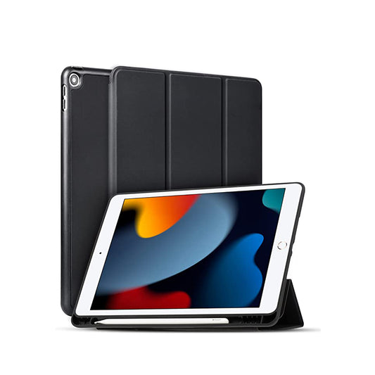 iPad 10.2 Inch Case with iPad Pencil Holder and Auto Sleep/Wake Function Compatible with iPad 7th, 8th, and 9th Generations