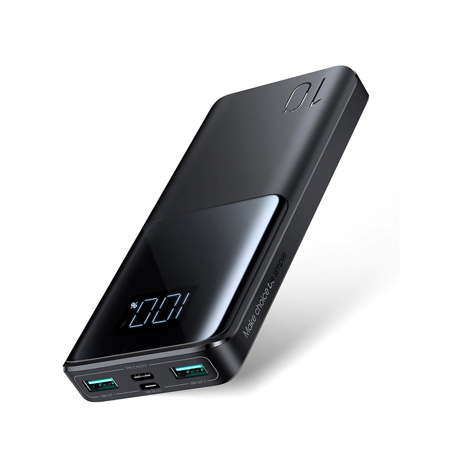 PB191 10000mAh 22.5W Fast Charging Power bank with Digital Display