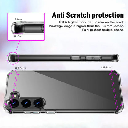 Samsung Galaxy S23 Plus Case Anti-Yellowing Military Drop Protection and Shockproof Protective Slim Thin Cover