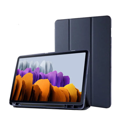 Samsung Galaxy Tab A8 10.5" Case with pen holder flexible silicone case auto sleep & wake features