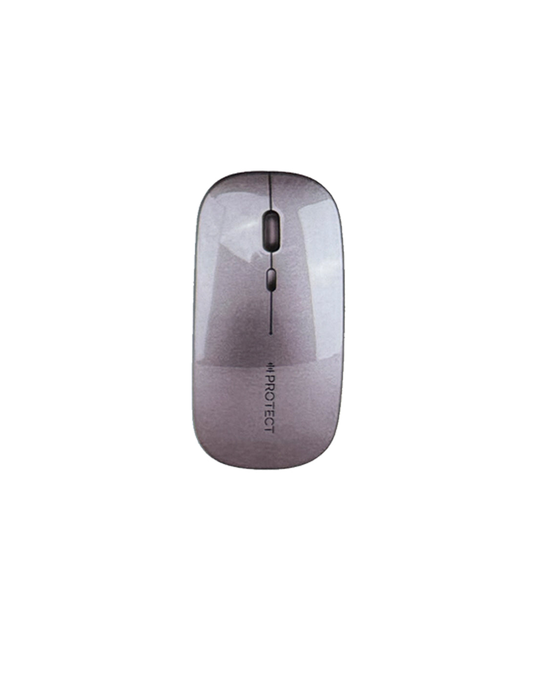 PROTECT Bluetooth Rechargeable Keyboard and Mouse Combo | Slim Design | Multi-Device Connectivity | Grey | Model: HT-KB333